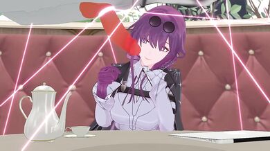Honkai: Star Rail - Kafka milking a cow [1080p]