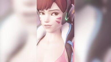 DVa and Mei: Sexy Body Writings in the Shower! (hentai)