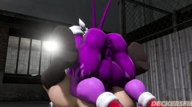 Rough Sexual Encounter in the Alleyway with a Slutty Young Lady