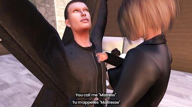 My step-daughters hot nanny is a horny submissive and her boyfriend who I share my husband with, too!