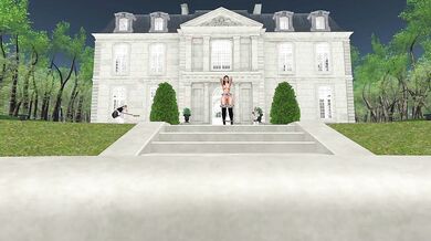 My step-daughters hot nanny is a horny submissive and her boyfriend who I share my husband with, too!