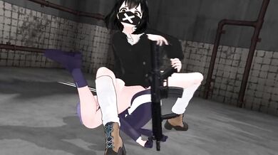 Bossy Biker Chick and Her Thug Lover, a Tale of Hentai Dominance and Submission (MMF)