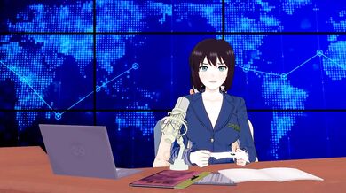 Breaking News: Anchorwoman Gets Quickie from Stranger in Studio