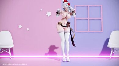 MMD HAKU Christmas - Cute Medley R-18