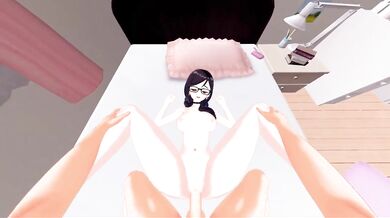 3D Hentai: Cumming for the Waifu - An adorable anime schoolgirl gets doggy style fucked in stunning 3D graphics!