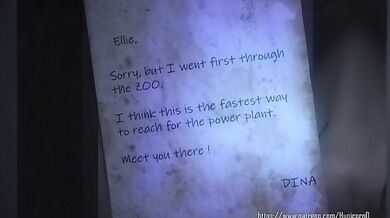 Ellie and Dina: A Double Blowjob against the Infected Zombies