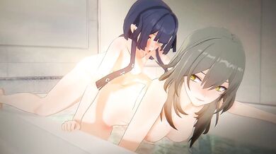 Mature Transwoman takes younger Girlfriend