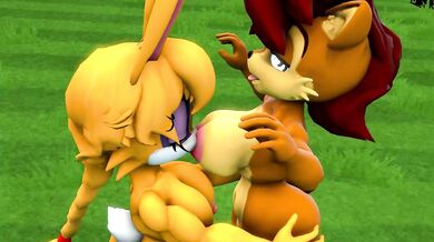 Friendship, Sex and Magic: Sally x Bunnies Animated Hentai Commission