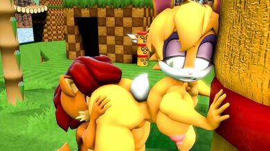 Friendship, Sex and Magic: Sally x Bunnies Animated Hentai Commission