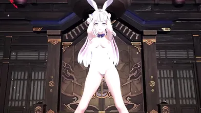 A hot idol gets fucked by a MMD robot!