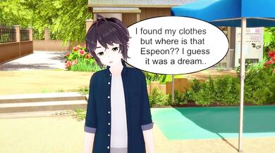 Poké-Short: Espeon - Seaside Nymphomania