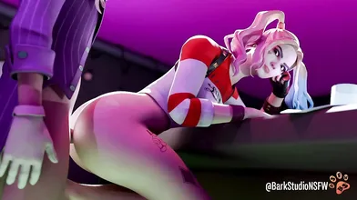 Jokers Gangbang with Harley Quinn