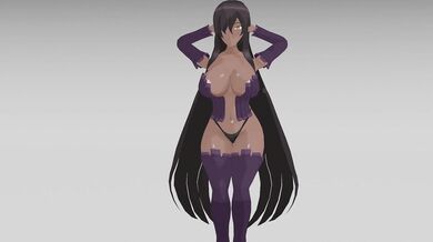 The ultimate power of the black goddess, Kuroinu Kedakaki Seijo wa Hakudaku ni Somaru (Black Inferno: The Power to Destroy Everything)