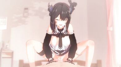 Nerissa Ravencroft and Hololive: The Holographic Experience [wataamage]