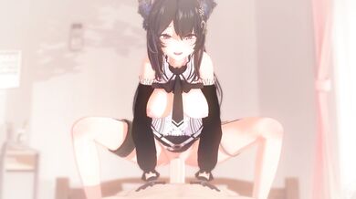 Nerissa Ravencroft and Hololive: The Holographic Experience [wataamage]