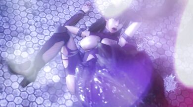 Por las calles de Tokio: La seducción de la princesa blanca en el cuchitril del opio - Taimanin Asagi Parte 3 (Inglés Subtitulado)