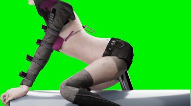 Mother-Daughter Sex Fun with Moira and Her Green Screen!