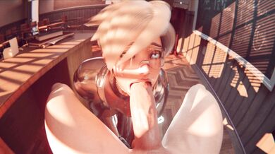 Megaera Gets a Morning Blowjob and Loves It!
