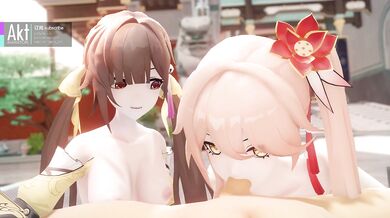 Blowjob Queen of the Demon Realm Gives Intense Cunnilingus to Lucky Fan