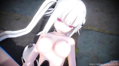 Fulfilling the wish of a sexy demoness, exploring her forbidden desires