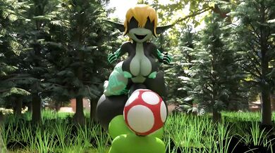 Oh, dont mind me, Im just watering the plants