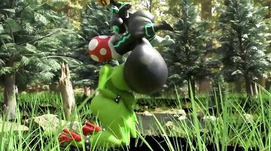 Oh, dont mind me, Im just watering the plants