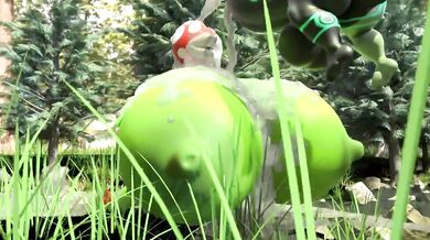 Oh, dont mind me, Im just watering the plants