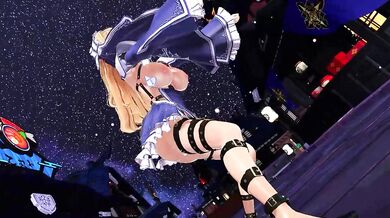Say My Name, Bitch! Airi and Belfonds MMD Fuck Fest