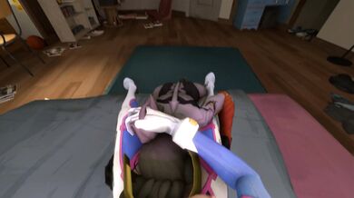 Unleashed Desires: Mercys Oral Pleasure with Dva