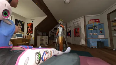 Unleashed Desires: Mercys Oral Pleasure with Dva