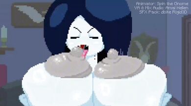 Wet Dreams of a MILF Squirter: Marceline Sucking Milkers