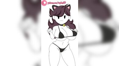 Sexy cat lady in a bikini gets pounded by her sexy boyfriend until she cums hard!