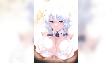 The Touhou Mansion is a hotbed of erotic activity as the gothic lolita Ezhel Kuette takes center stage in this hardcore AMV!