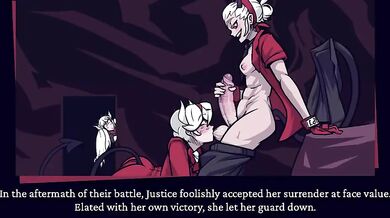 How Justice lost her sight could use some work Why not try The Blinded Beauty?