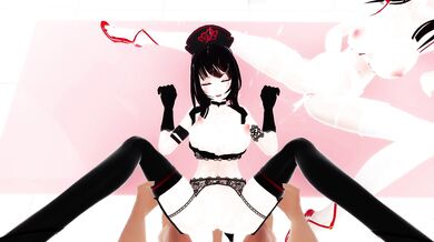 Busty Asian Babe Goes Wild in 3D Kangxi MMD Animation!