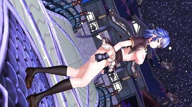 Mommy, can I watch anime? Misaki and Sumire are getting naughty