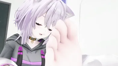 The Masked Neko and the Creamy Broth Animation Test