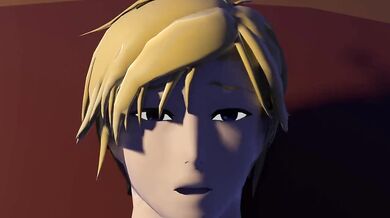 Busty Blonde Riding Dildo in Sexy Lingerie for You