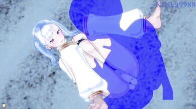 Black Clover - Noelle Silva fucks on the beach at midnight