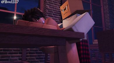 Male Roblox Avatar Creamed by Femboy in Hentai Porn Video