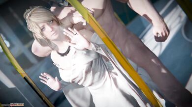 Fantasy Rising: Lunafreya on the Window Seat [FFXIV]