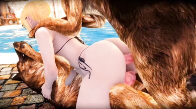 Ms Artorias Bestiality Adventure in Vacationland!