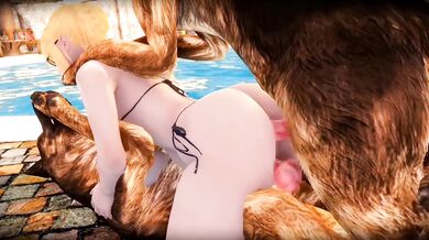 Ms Artorias Bestiality Adventure in Vacationland!