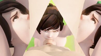 Blizzard Overwatch Babes Screech with Slutty Passion as they Strip Down for a Sultry HMV Video Shoot!