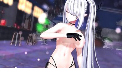 [MMD] Sensual Alien Princess Layla and Human Captain Ethan