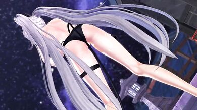 [MMD] Sensual Alien Princess Layla and Human Captain Ethan