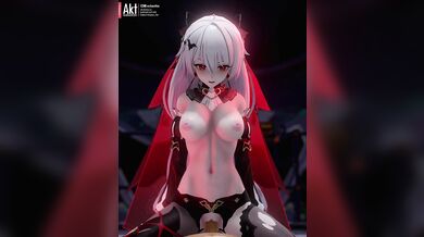 White Blo*od Drying From Captains Cock As Tericula Sucks It Dry!