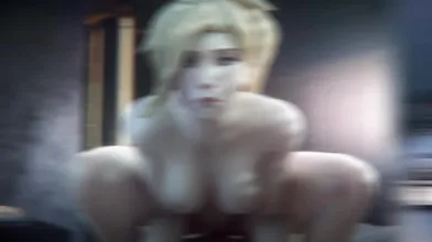 Mommy Gives Her Son A Handjob After He Won The Game