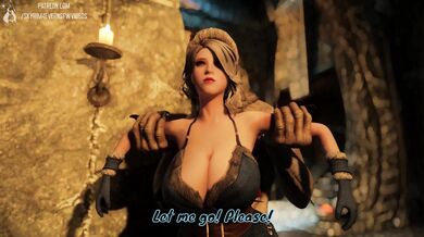 The Sexy Adventures of a Nord Nymph in Skyrim - Knotty Holiday Full-Mouth Action