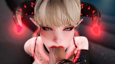 Mouthful of Cum - Succubus Blowjob